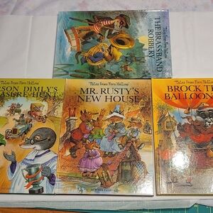 Vintage 89' TALES FROM FERN HOLLOW SET OF 4 CHILDRENS BOOKS